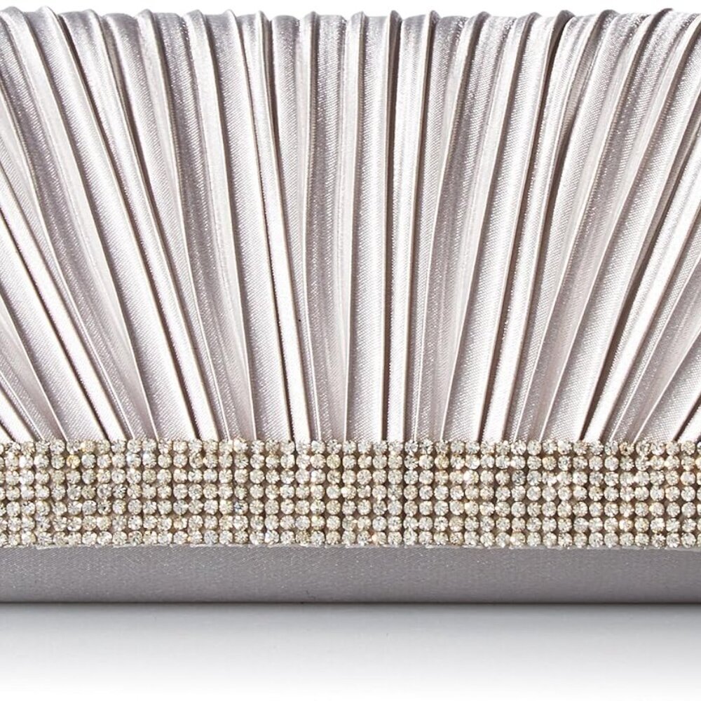 Chloe Satin Clutch